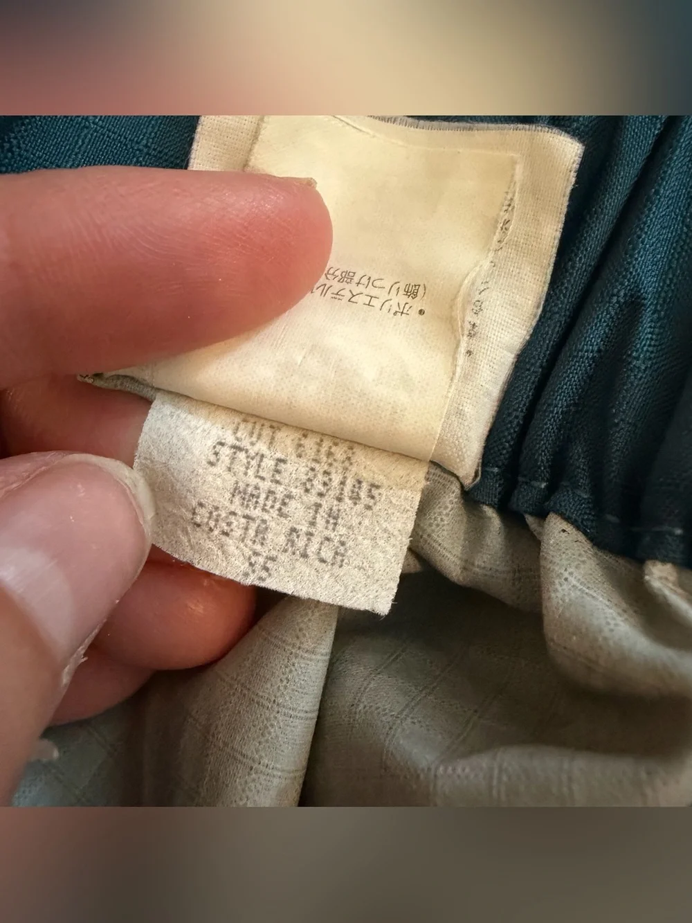 Patagonia Vintage, Full Zip, Rain Windbreaker Pants, Outdoor Shell Blue | W S
